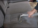 Vehicle upholstery cleaning